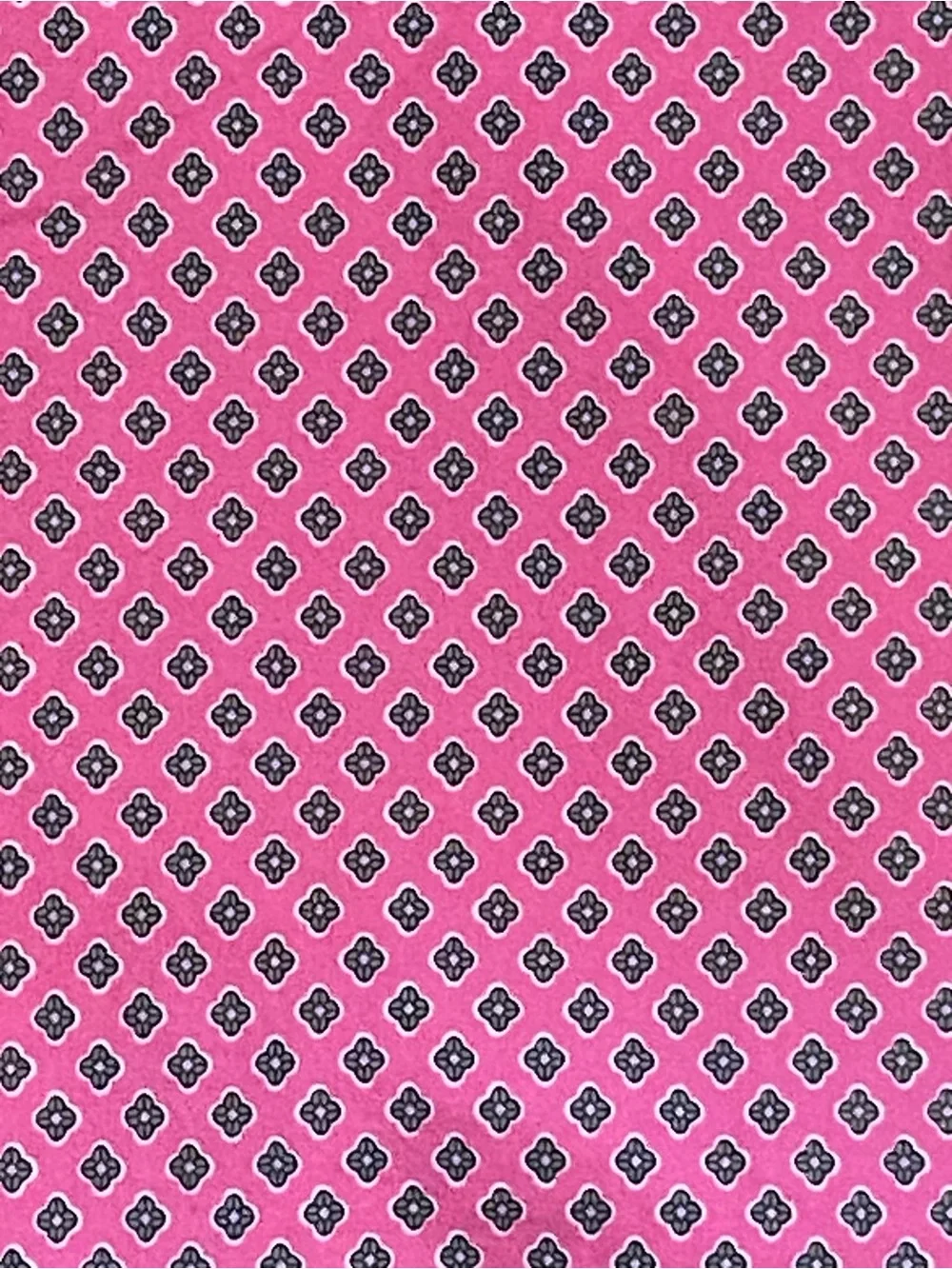 Ralph Lauren Studio Foulard Azalea Hot Pink Queen Sheet Vintage Green Tag